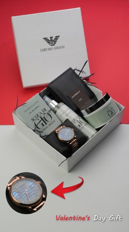 طقم هدية - Armani ٥ قطع /شامل علبة